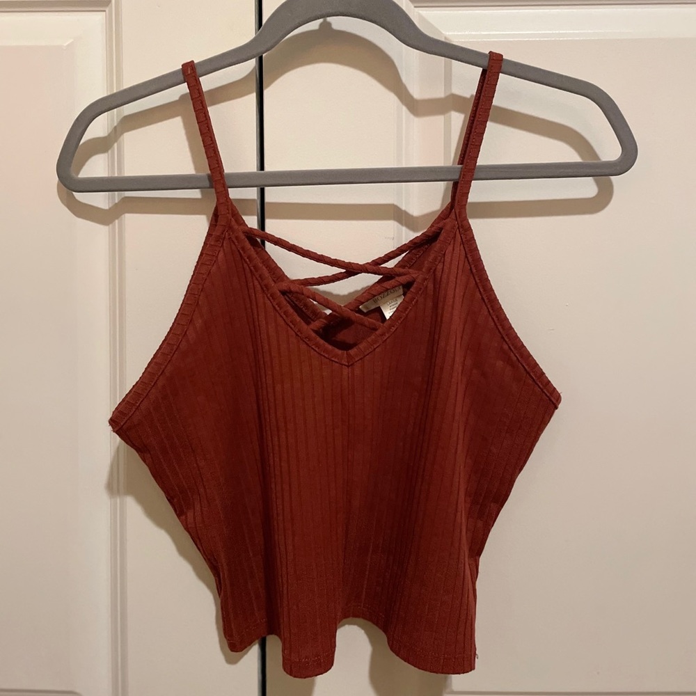 Maroon Tank Top